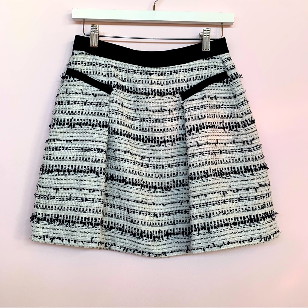 Rebecca Taylor White A-Line Skirt — Size 4, Excellent Condition